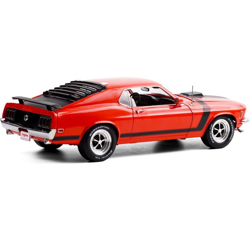 1970 Ford Mustang BOSS 302 Fastback Calypso Coral (Lot #790) Barrett-Jackson Scottsdale (2019) 1/18 Diecast Model by Highway 61