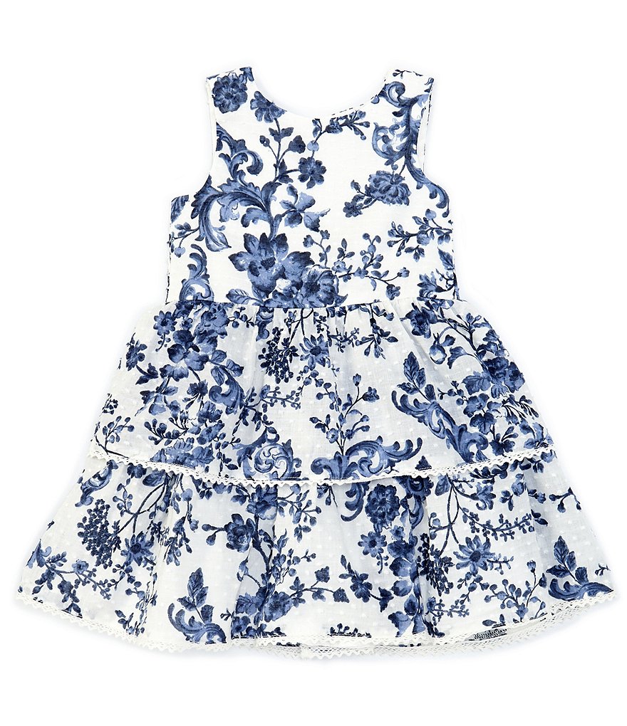 Zunie Little Girls 2T-6X Unicorn Sequin/Rainbow Tutu Dress