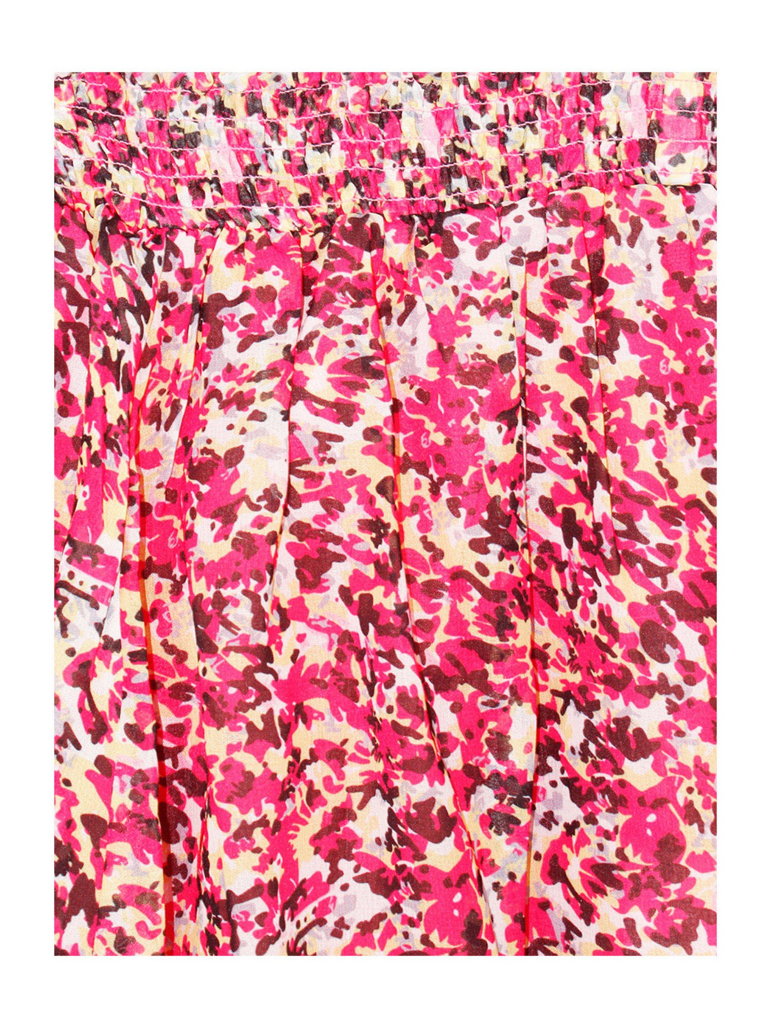 Kiddopanti Kids Multicolor Printed Skirt