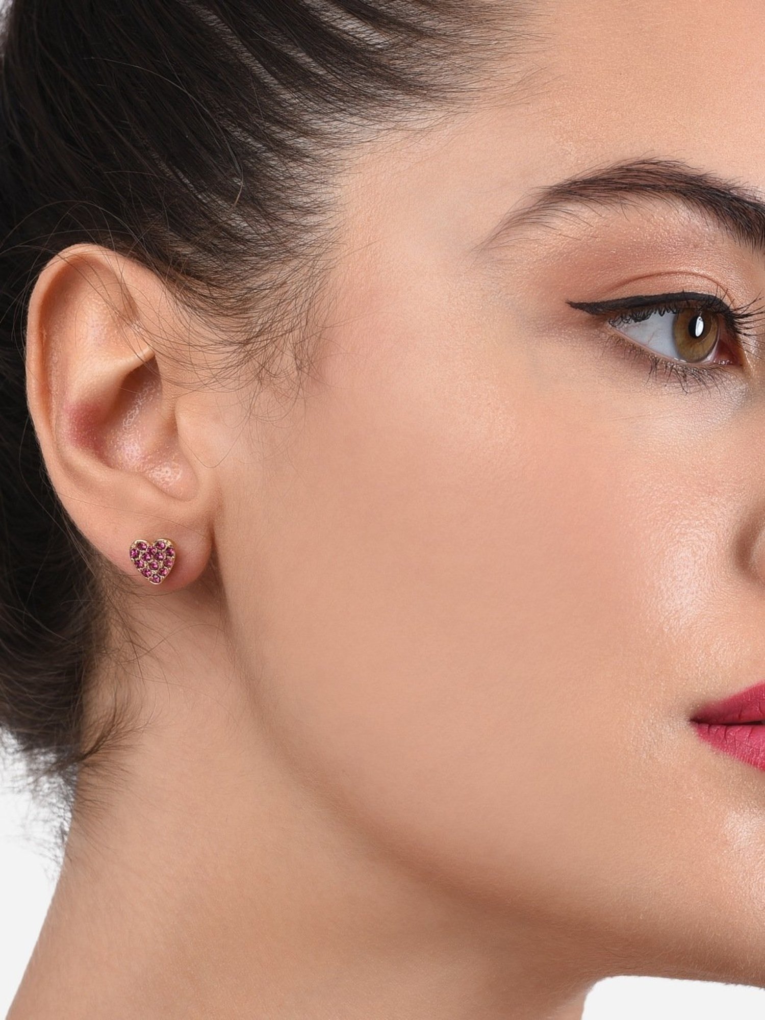 Zaveri Pearls Set of 20 Multicolor Dazzling Casual Wear Stud Earrings-ZPFK13993