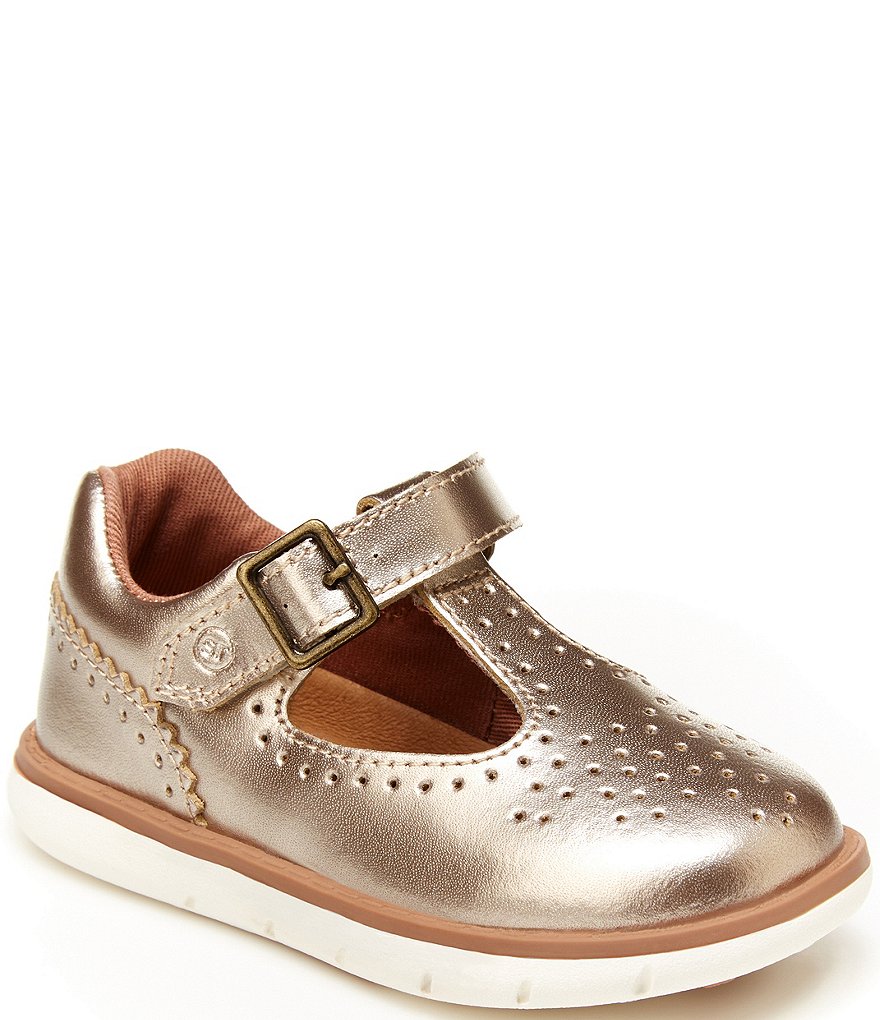 Stride Rite Girls' Nell T-Strap Mary Janes (Infant)