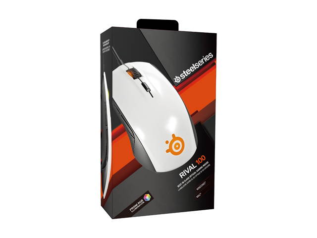 SteelSeries Rival 100 Optical Gaming Mouse - Alchemy Gold