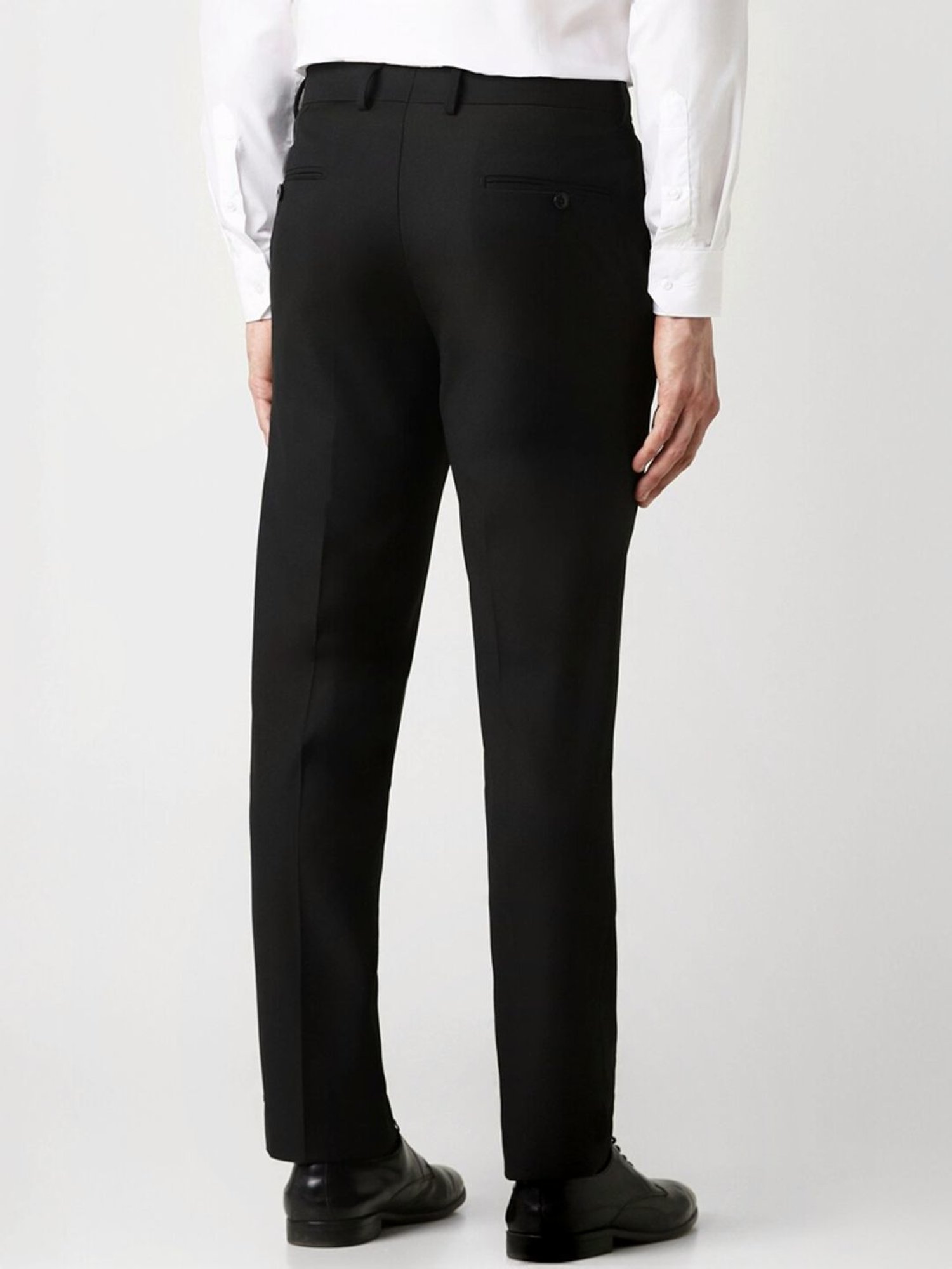 Van Heusen Black Slim Fit Trousers