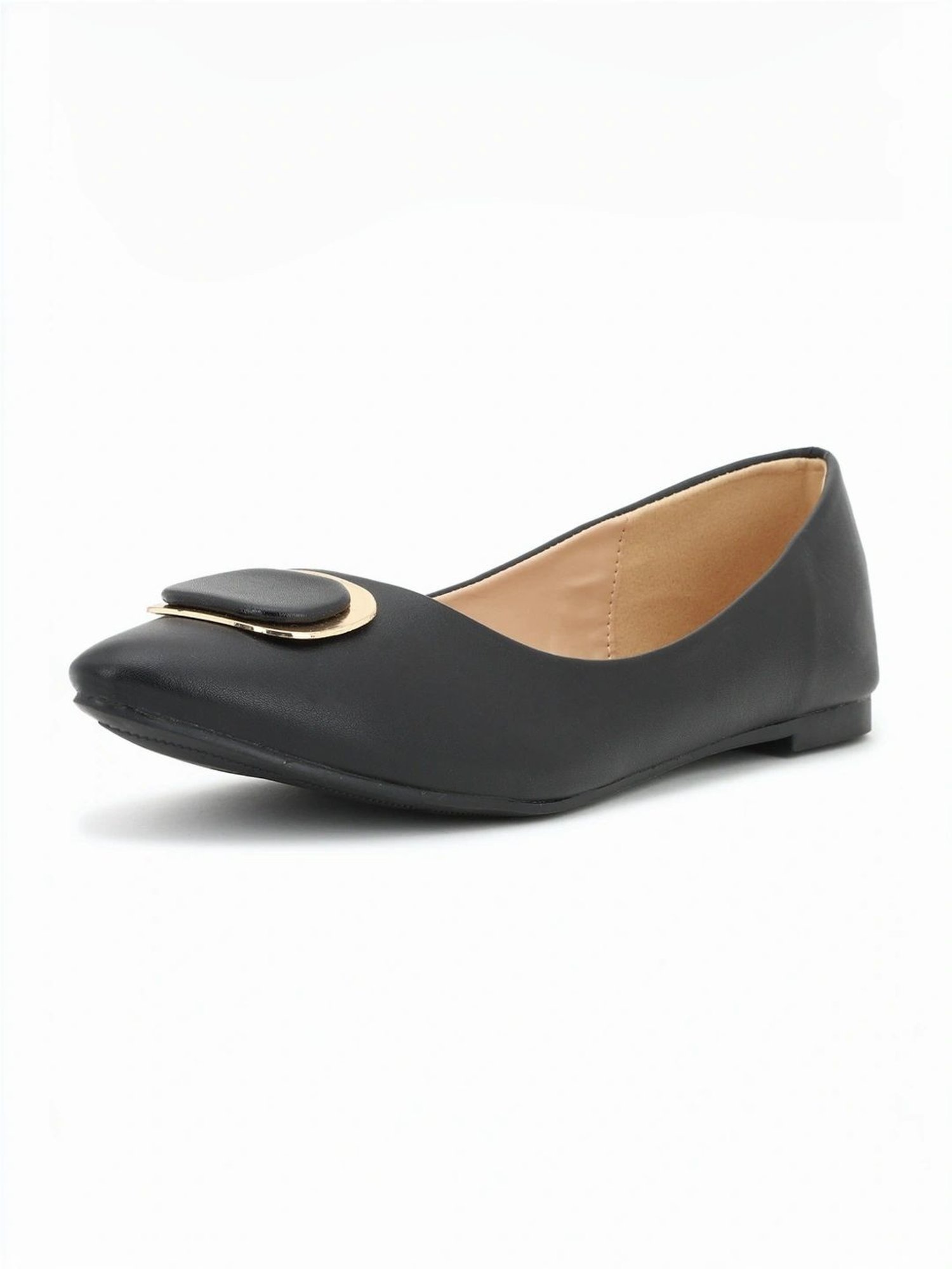 Allen Solly Women's Black Flat Ballets