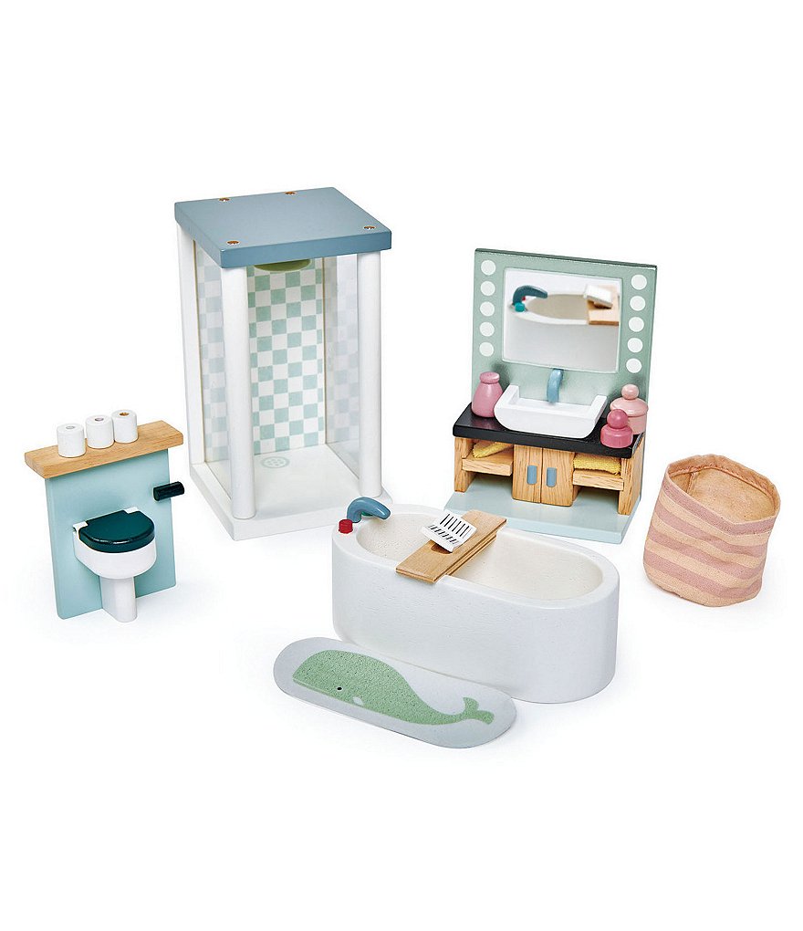 Tender Leaf Toys Bathroom Furniture Set