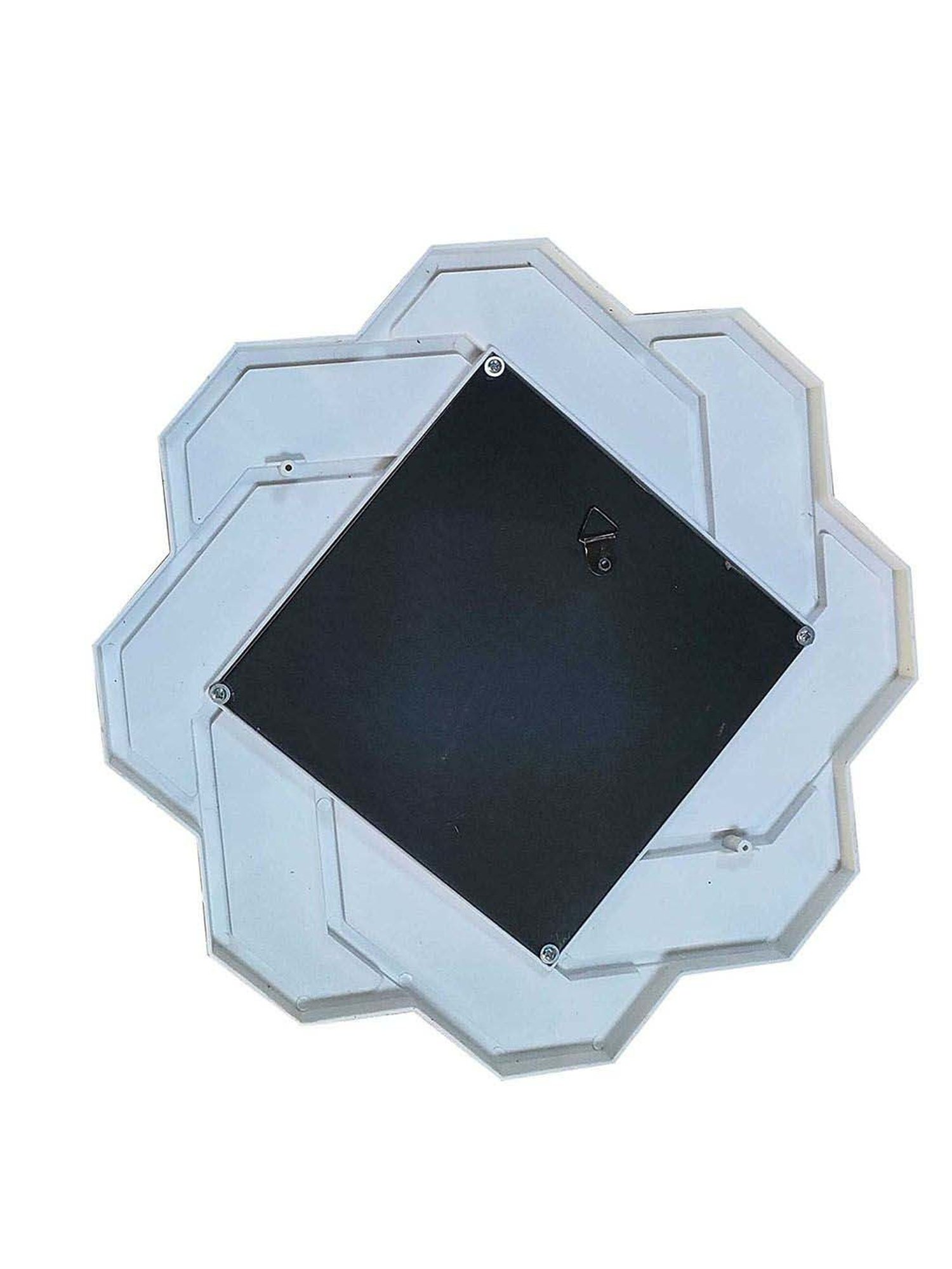 CHRONIKLE Pink Iron Sun Burst Designer Round Wall Mirror