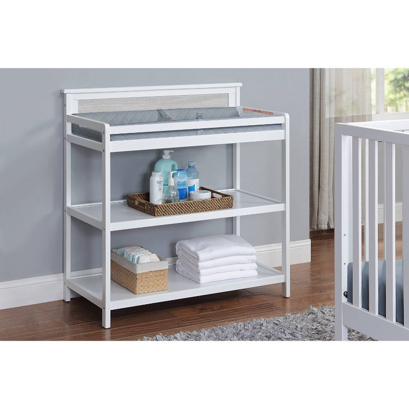 Rowan Valley Arden Grey Changing Table Topper for Dressers