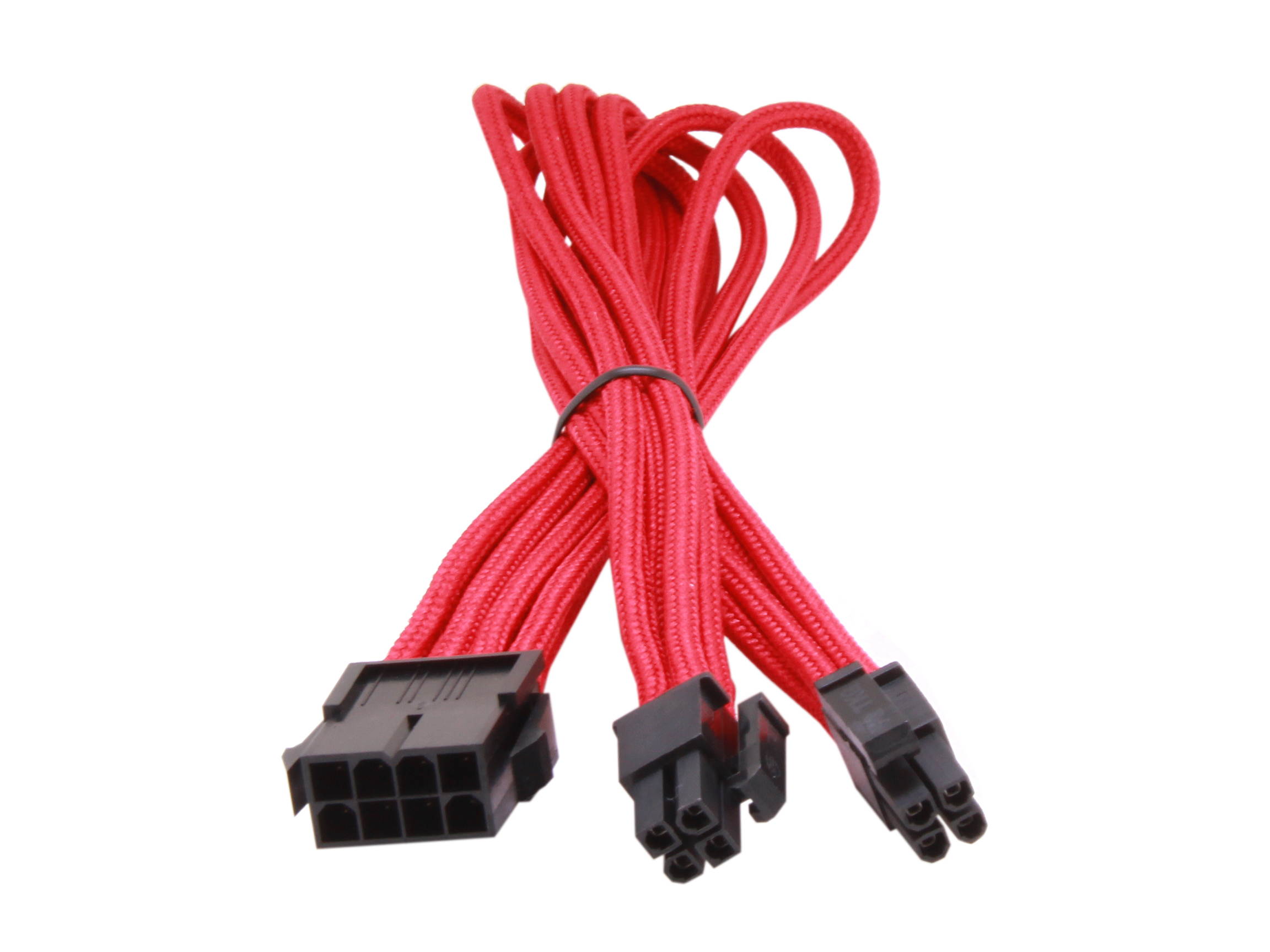 Silverstone PP07-EPS8W Sleeved Extension Power Supply Cable, 1 x 8pin to EPS12V 8pin(4+4) Connector