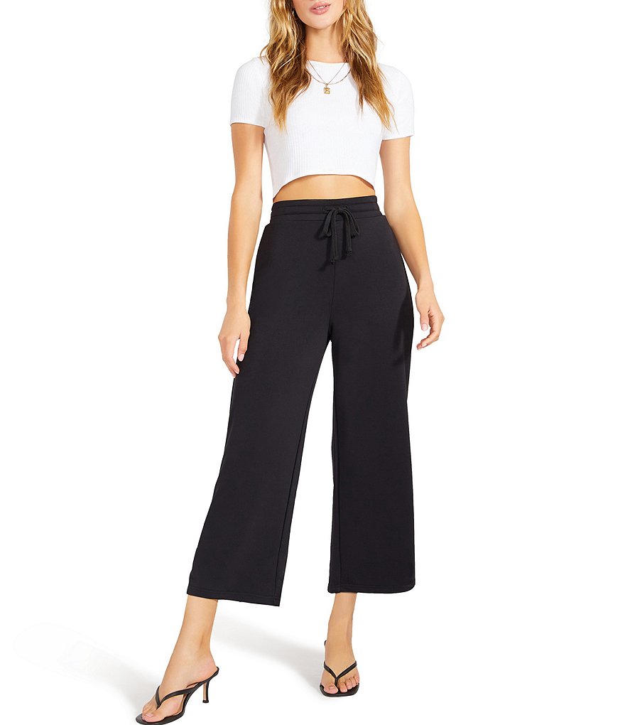 BB Dakota by Steve Madden Anywhere Anytime High Rise Cropped Pants