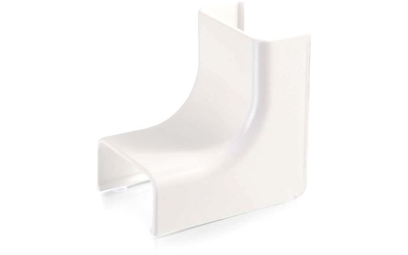 C2G Wiremold Uniduct 2900 Internal Elbow - White - White - Polyvinyl Chloride (PVC)