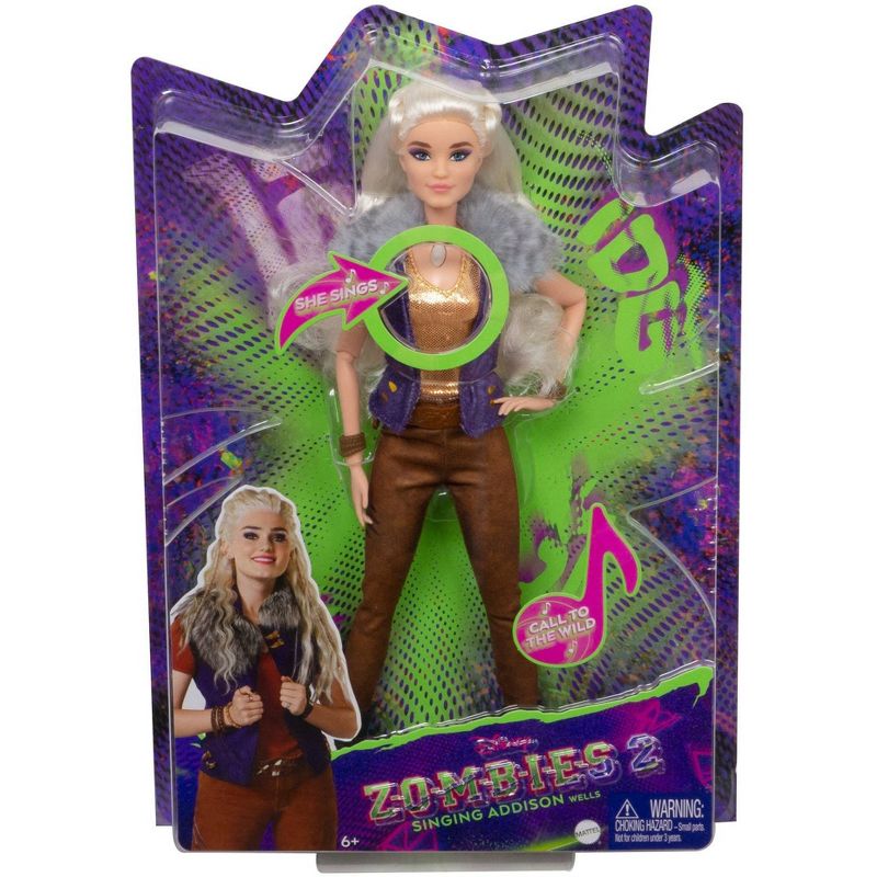 Disney Zombies 2 Singing Addison Wells Doll