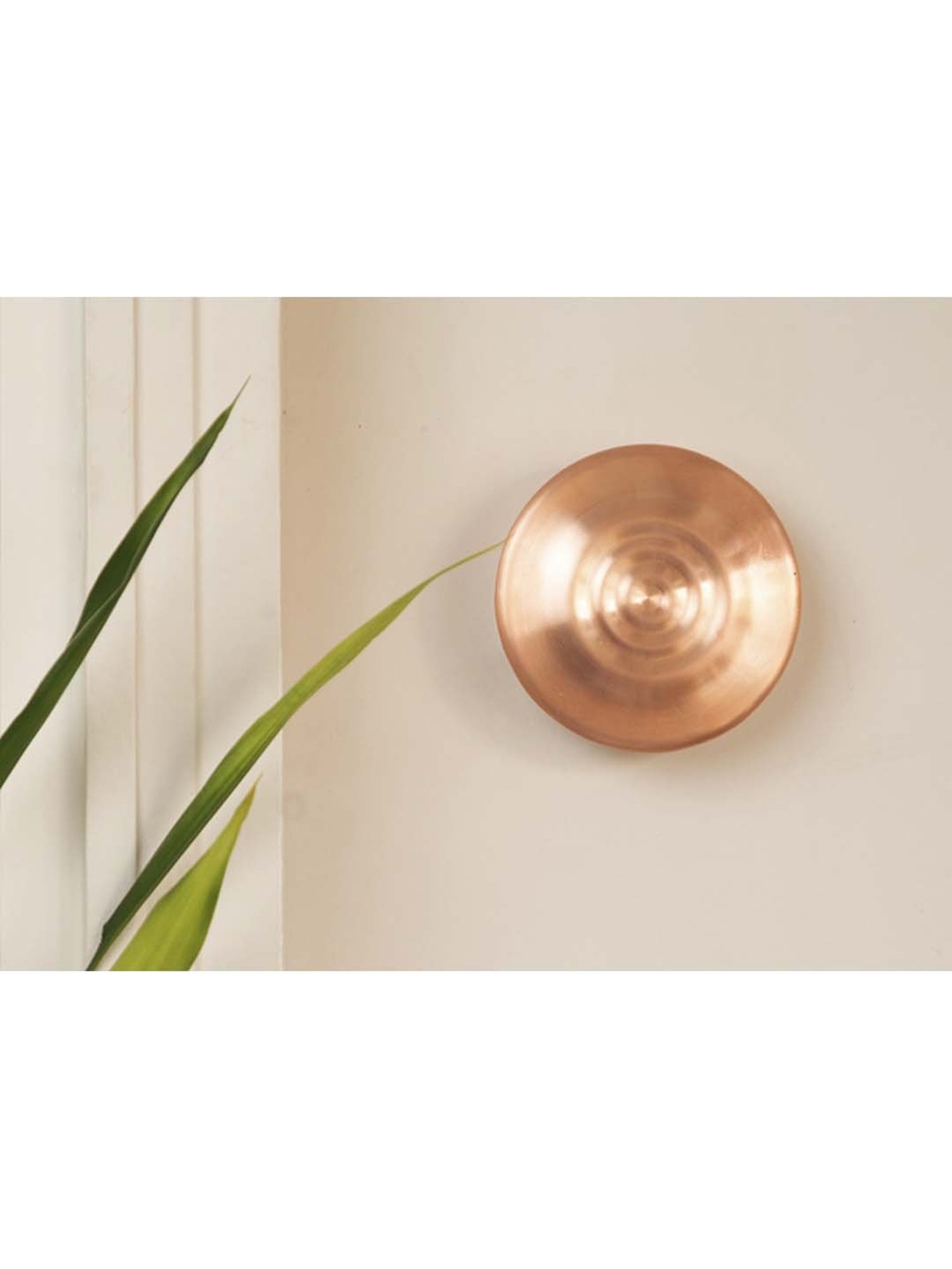 COPPRE Metallic Copper Antimicrobial Door Plate - Set of 1