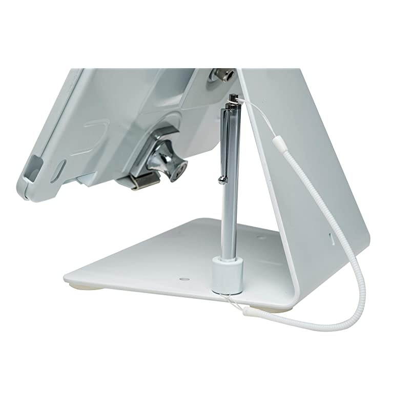 Desktop Anti-Theft Stand for Tablets and Smartphones, White