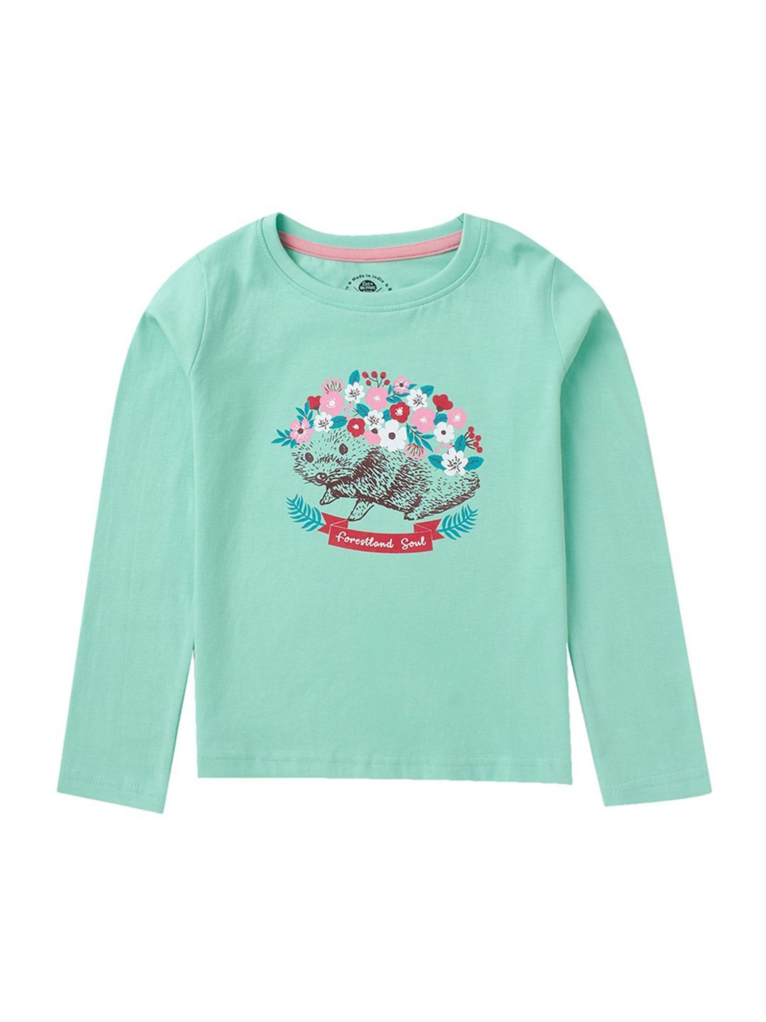 Cub McPaws Kids Multicolor Cotton Printed Full Sleeves T-Shirt (Pack of 3)