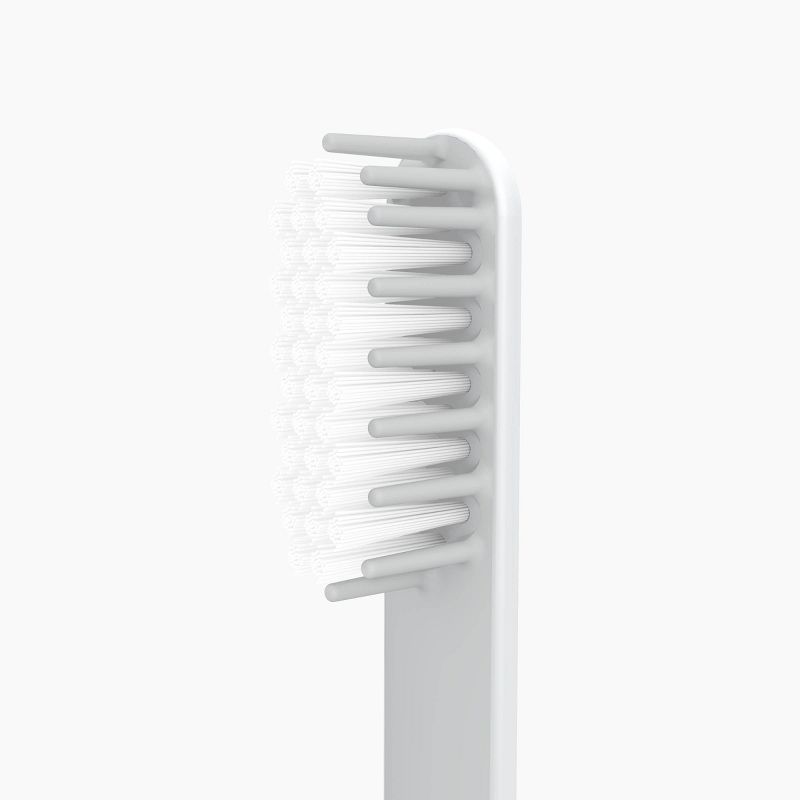 quip Electric Toothbrush Head Refill - Soft-Bristles - White/Gray