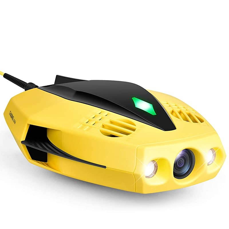 Dory Underwater Drone - Palm-Sized 1080p Full HD Underwater Drone with Camera for Real Time Viewing, APP Remote Control and Portable with Carrying Case, WiFi Buoy and 49 ft Tether, ROV