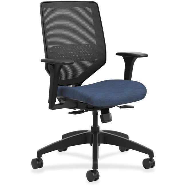 HON - SVM1ALC90TK - Solve Series Mesh Back Task Chair, Midnight/Black, Base: Black