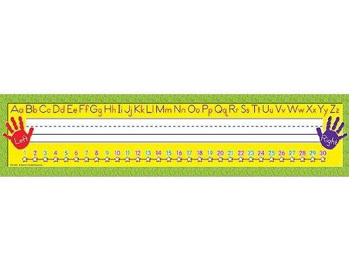 Teacher Created Resources Super Jumbo Right/Left Alphabet Name Plates (4303)