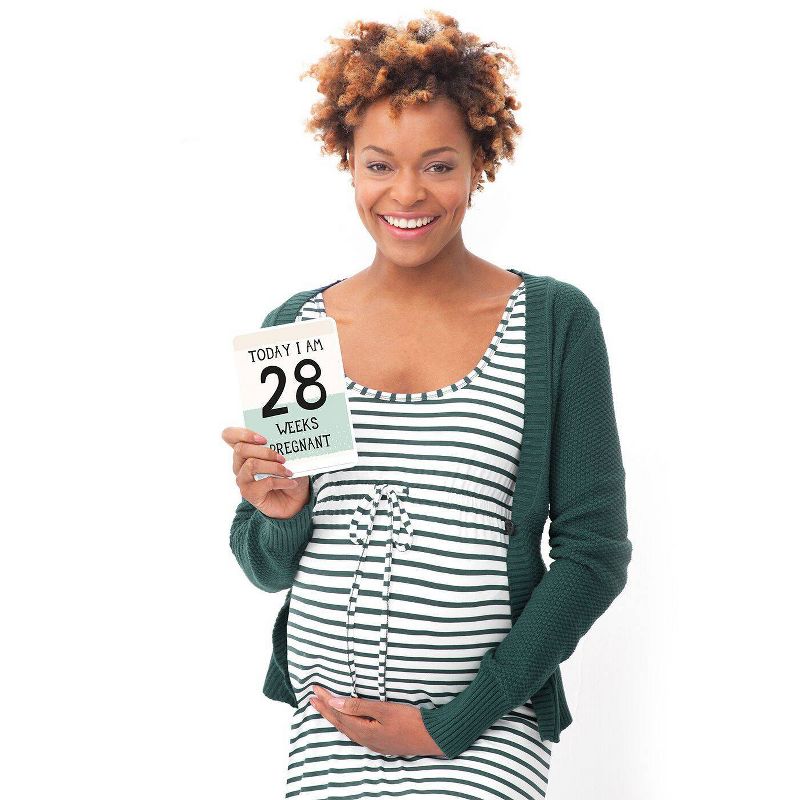 Milestone Pregnancy and Newborn Photo Cards - 24pc