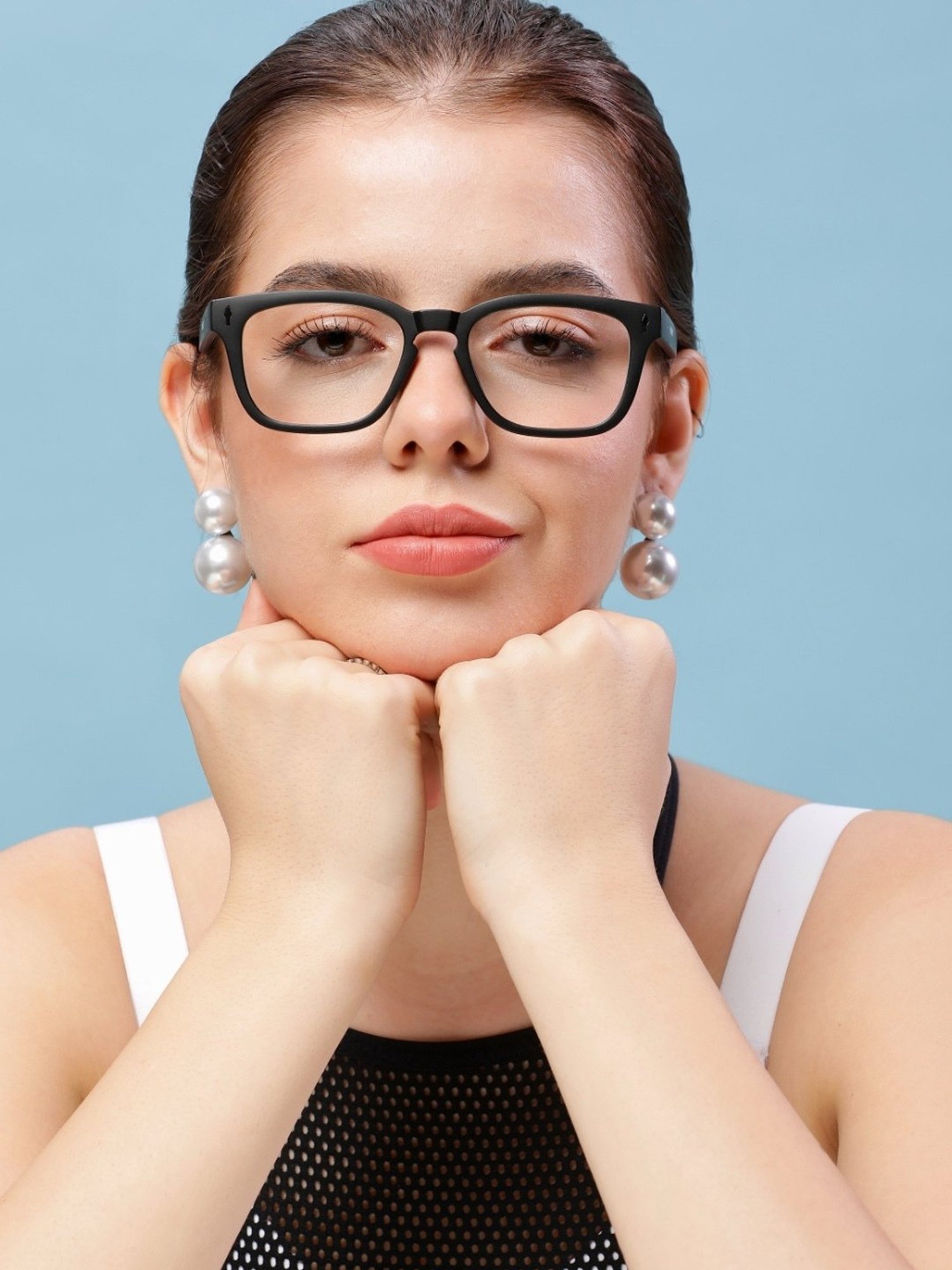 Resist Eyewear Clear Wayfarer UV Protected Unisex Sunglasses