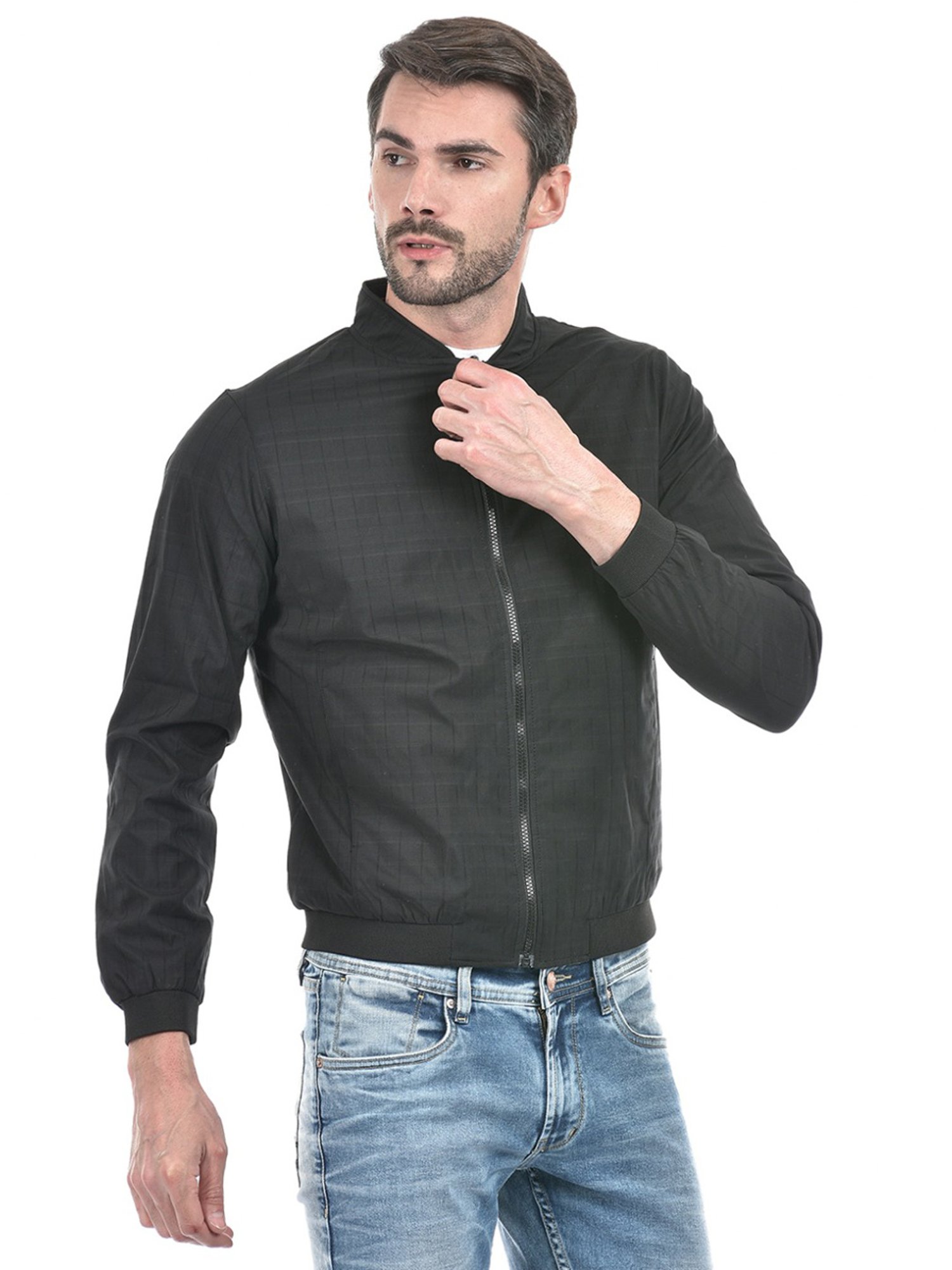 Lawman Multicolored Cotton Regular Fit Checks Reversible Jackets