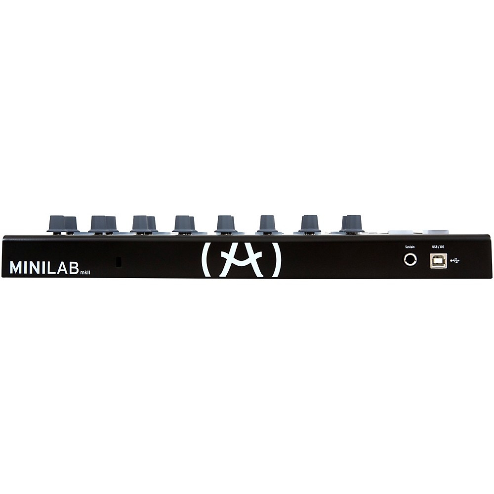 Arturia MiniLab MkII Keyboard Controller and Software Bundle Limited Black Edition
