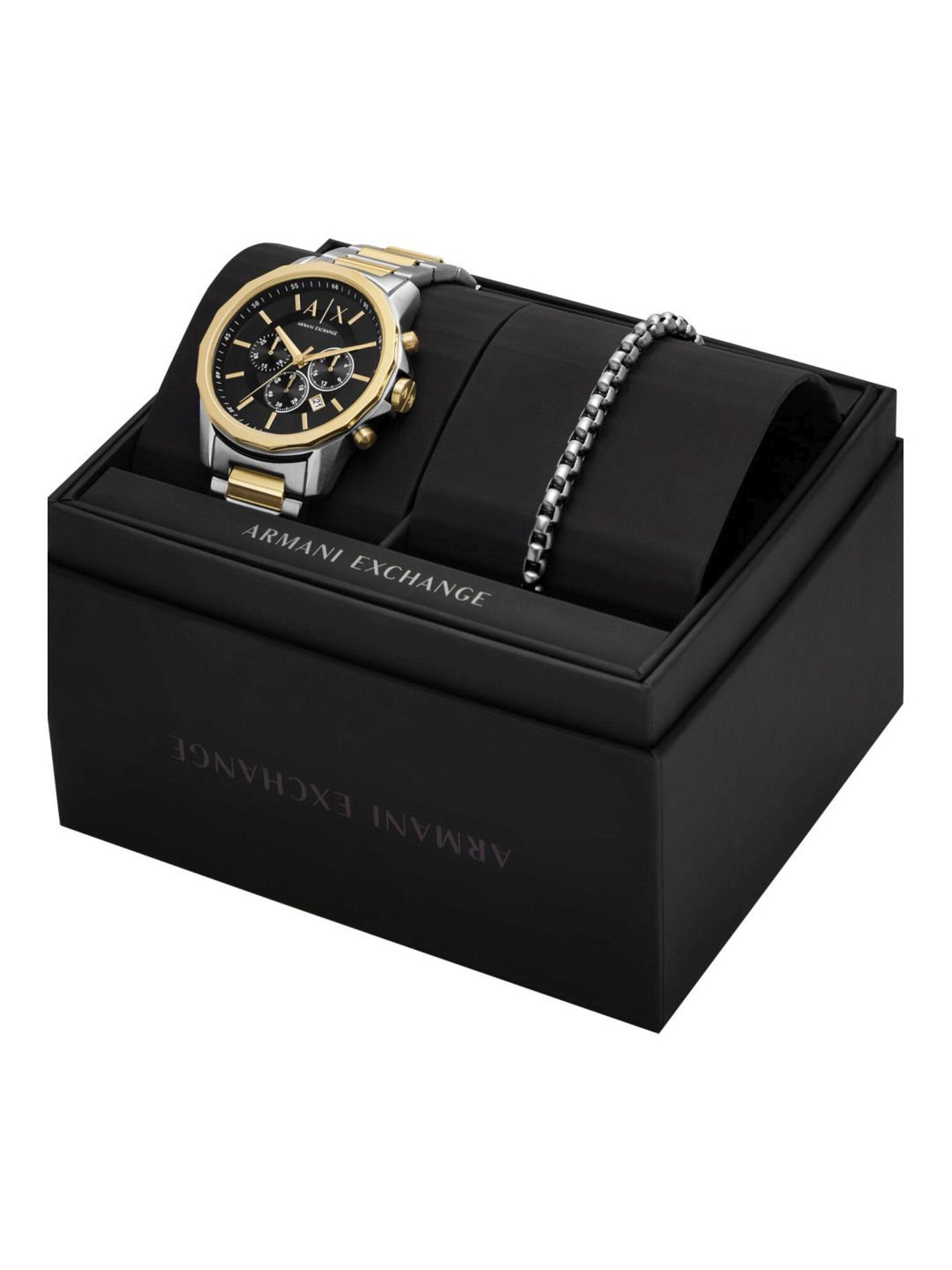 Armani Exchange AX7148SET Analog Watch with Bracelet for Men