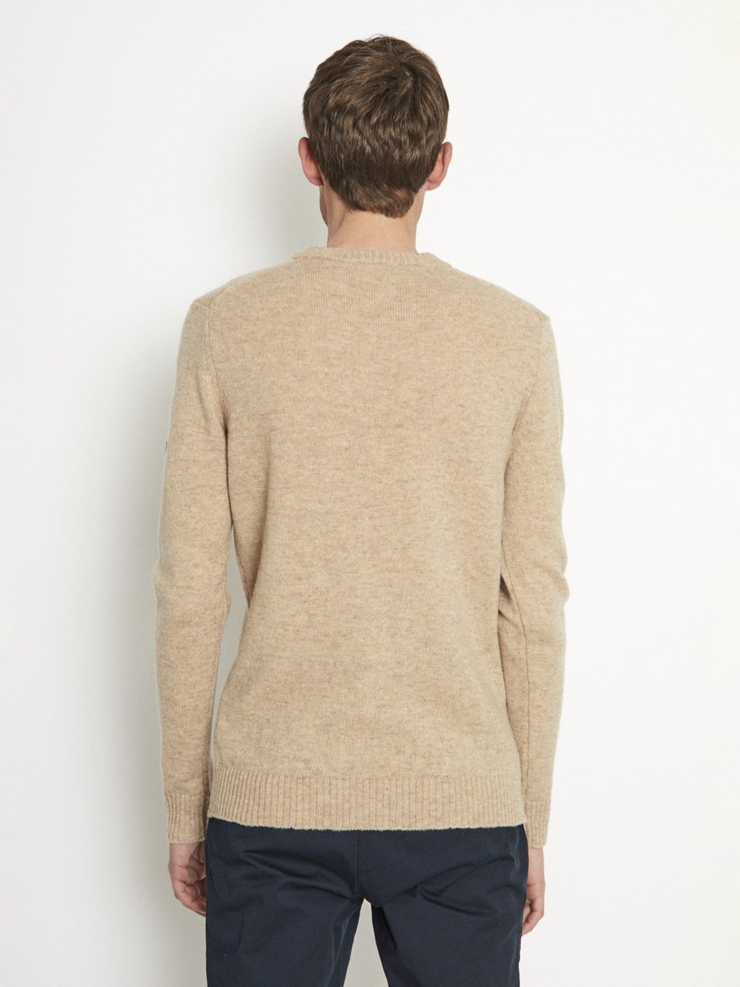 Bruun & Stengade Beige Regular Fit Sweater