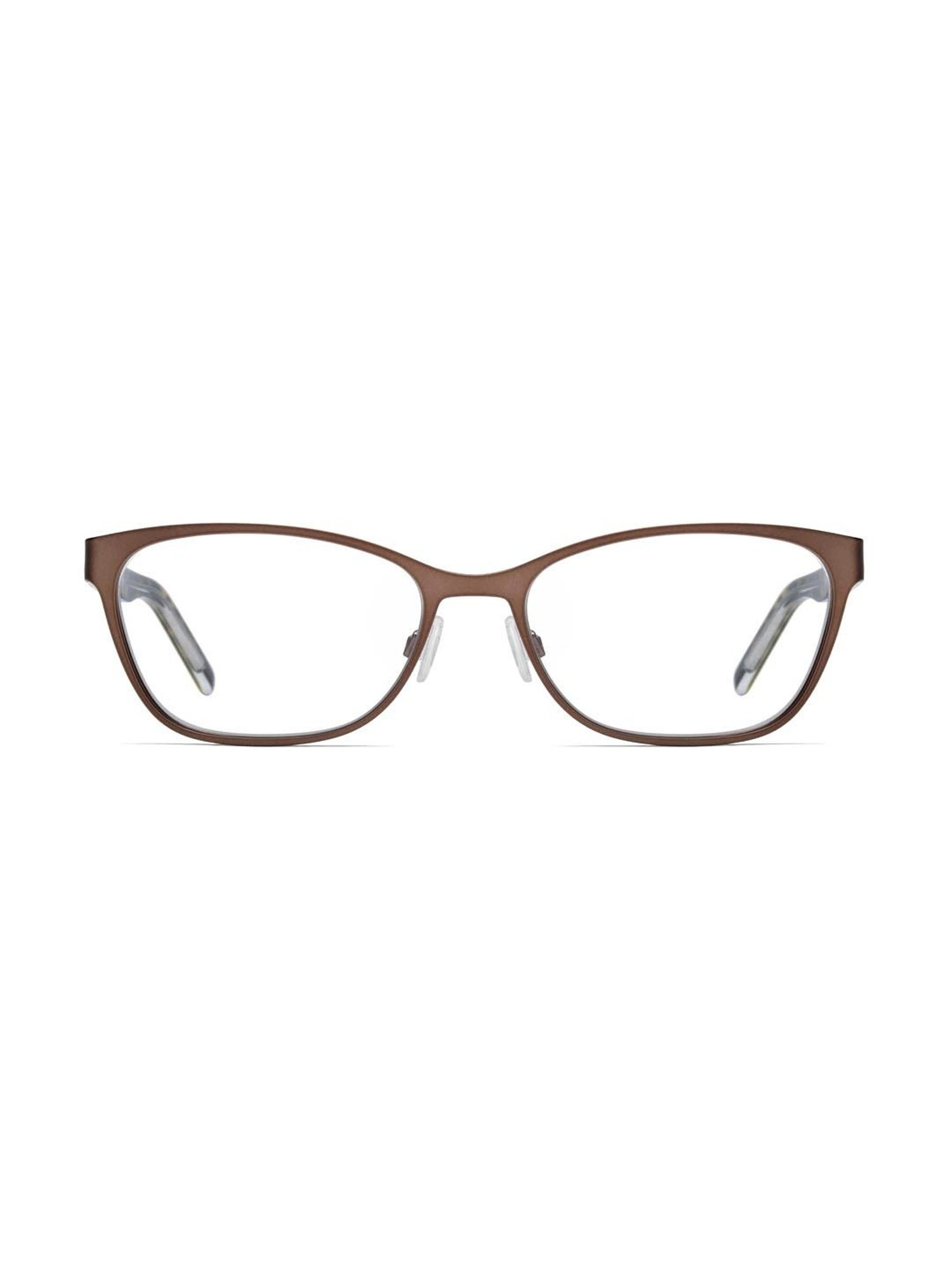 HUGO Brown Rectangular Eye Frames for Women
