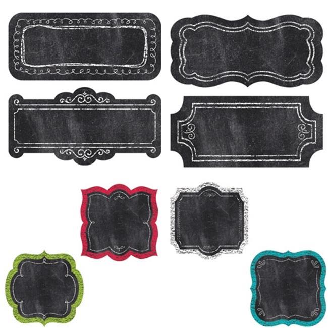 Creative Teaching Press CTP0858 Chart Cards 6 in. Designer Cut Outs