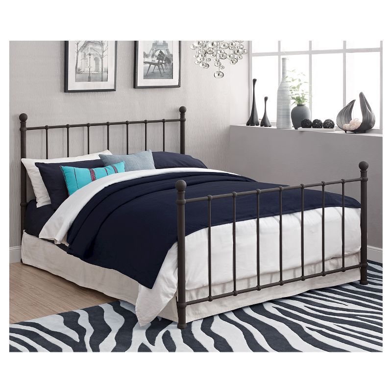 Brickmill Full Size Metal Bed - Bronze - Dorel Home Products