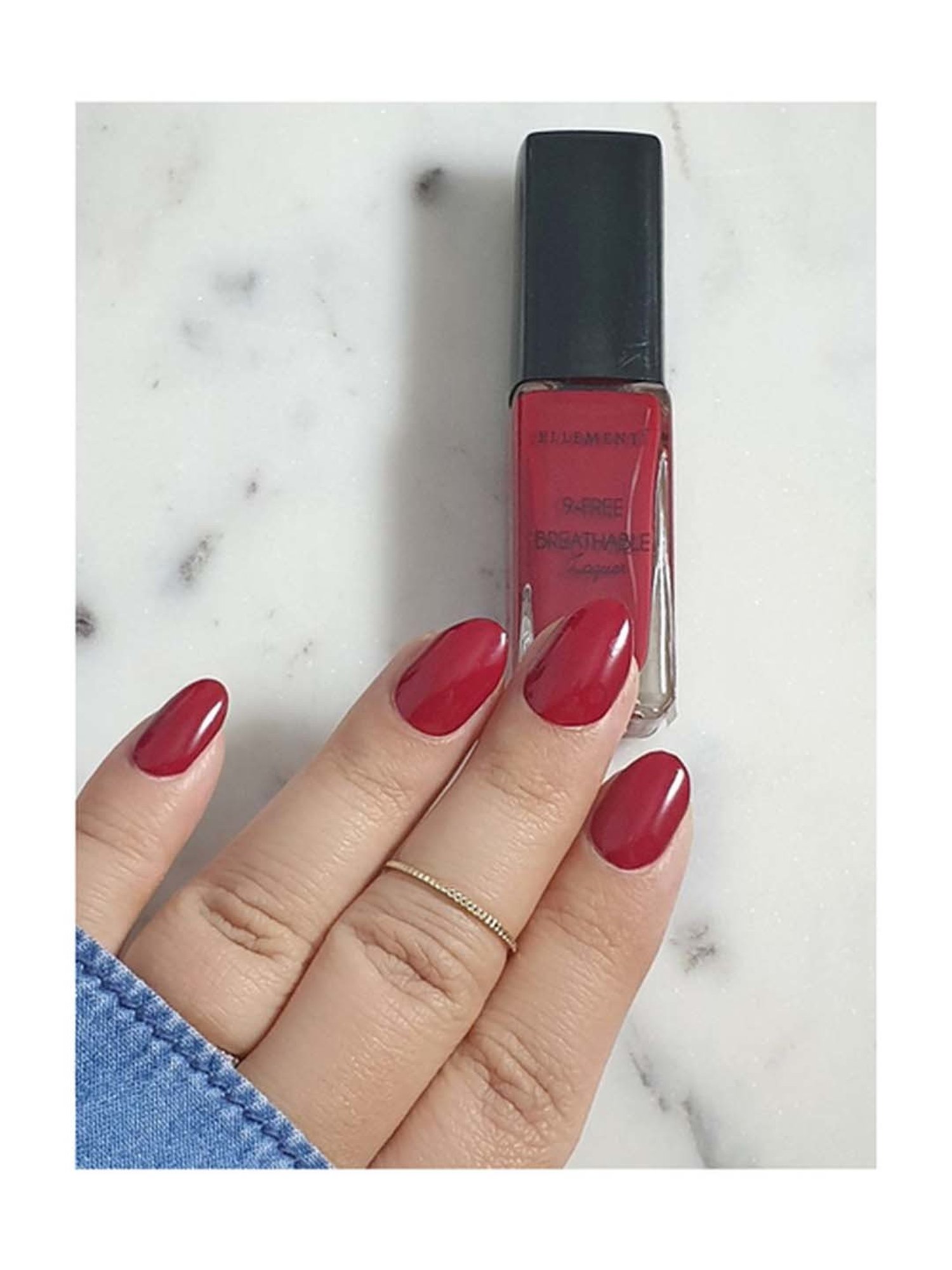 Ellement Co. Vegan Nail Lacquer Classic Red - 10 ml