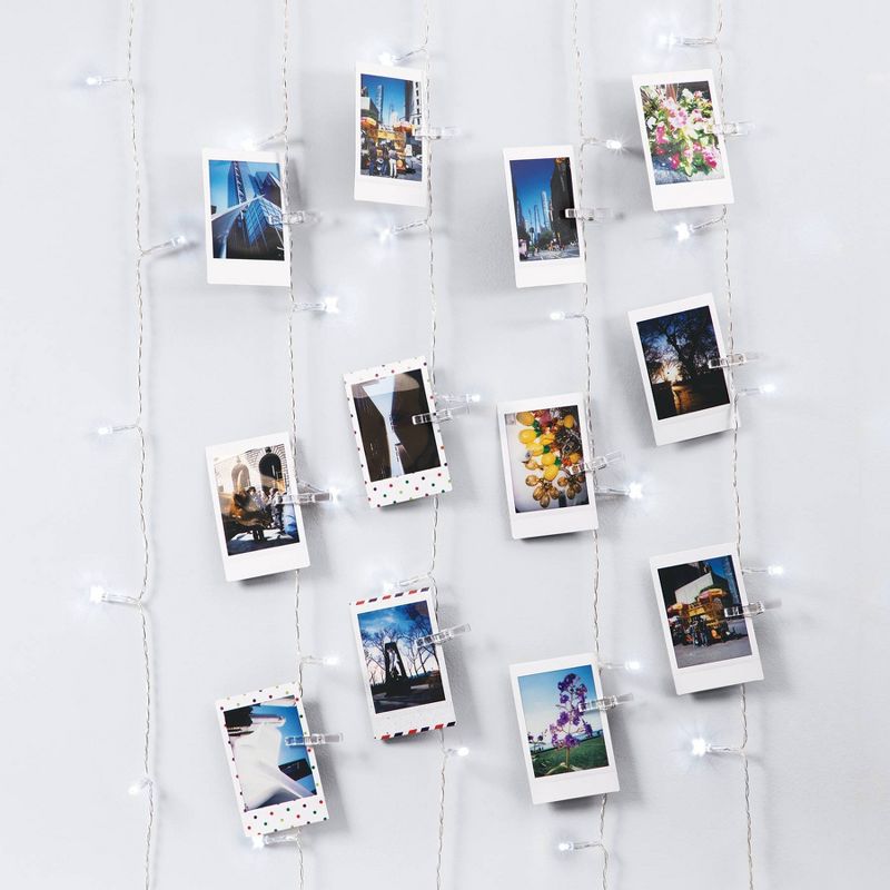 Merkury Photo Clip Curtain LED Lights - Cool White