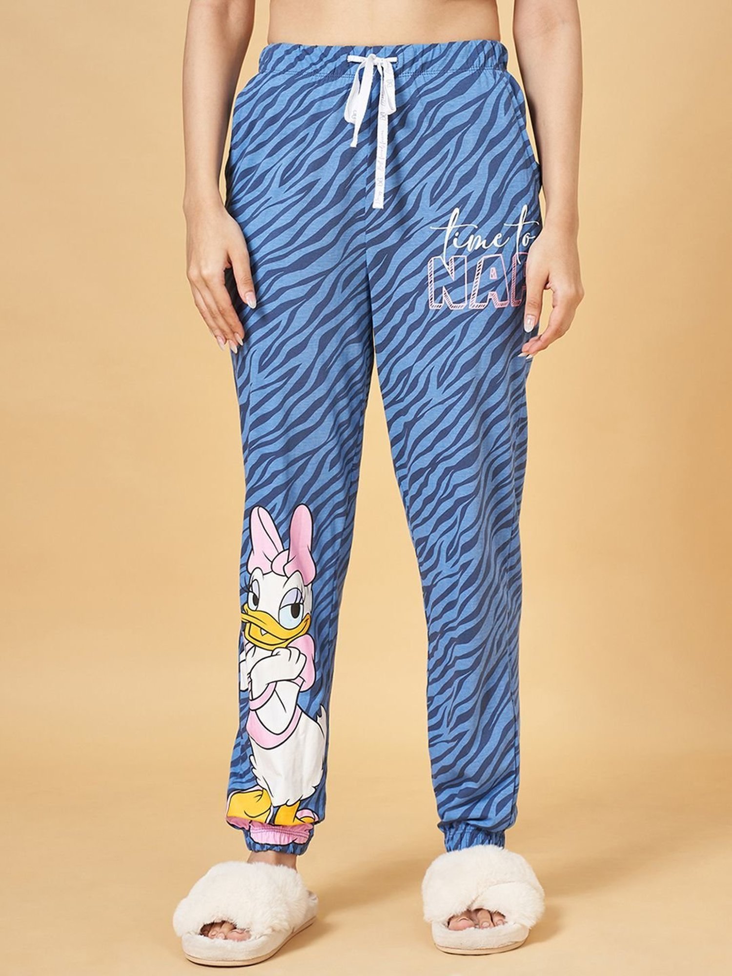 Dreamz by Pantaloons Blue Cotton Printed Pyjamas
