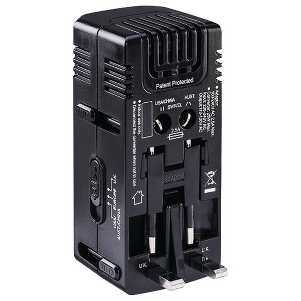 All-in-One Travel Adapter & Converter Plug