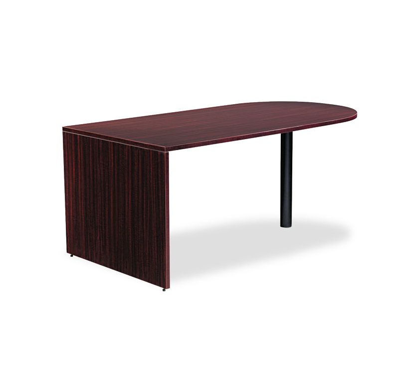 Alera Valencia Series D Top Desk, 71w x 35 1/2d x 29 5/8h, Mahogany VA277236MY