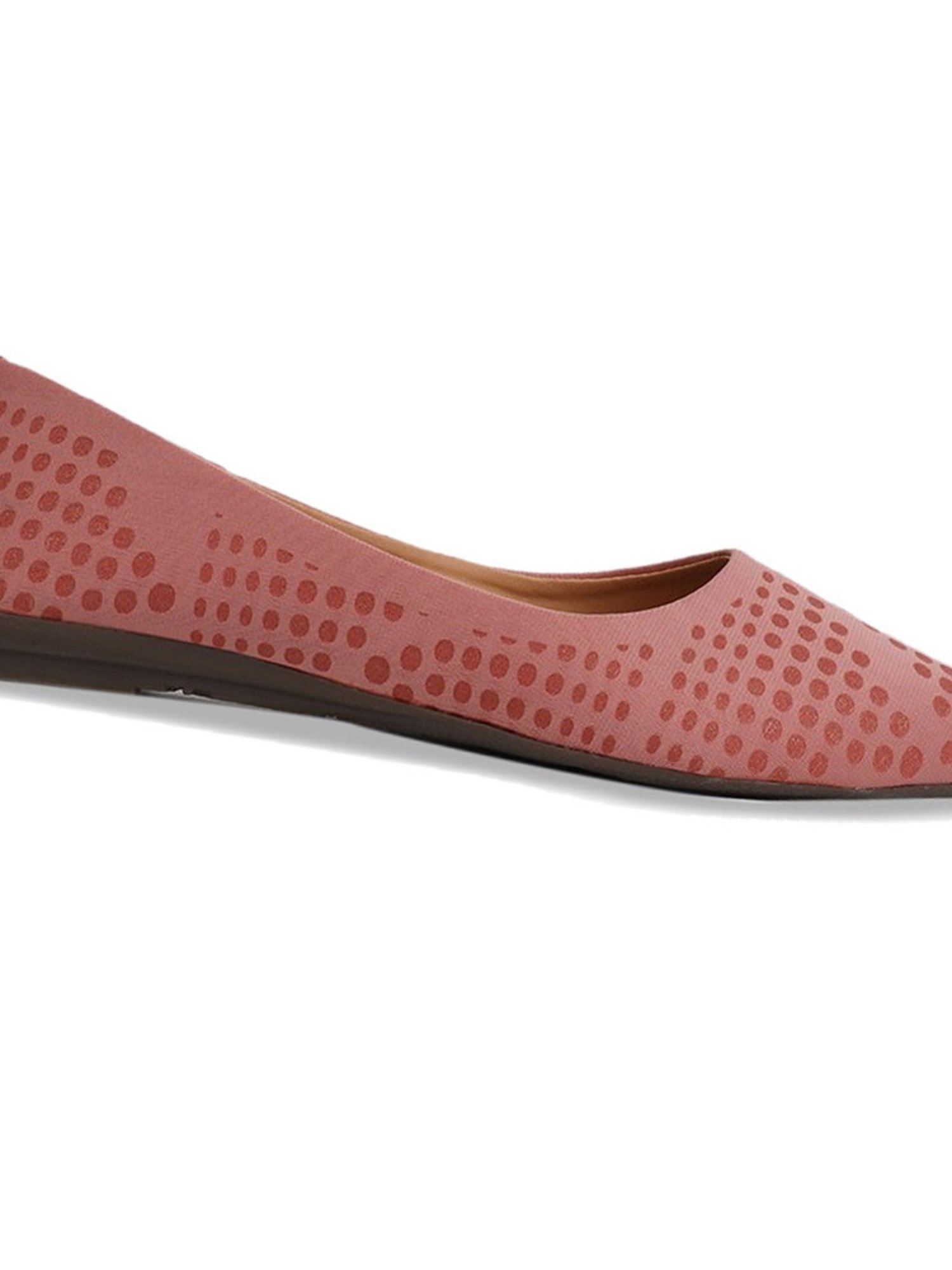 Iconics Women's Pink Flat Ballets