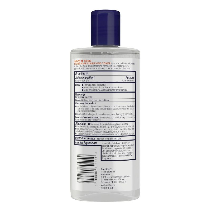 Biore Witch Hazel Toner - 8 fl oz
