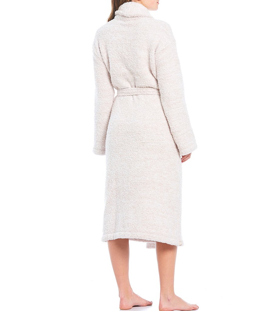 Lauren Ralph Lauren Paisley Print Satin Short Wrap Robe