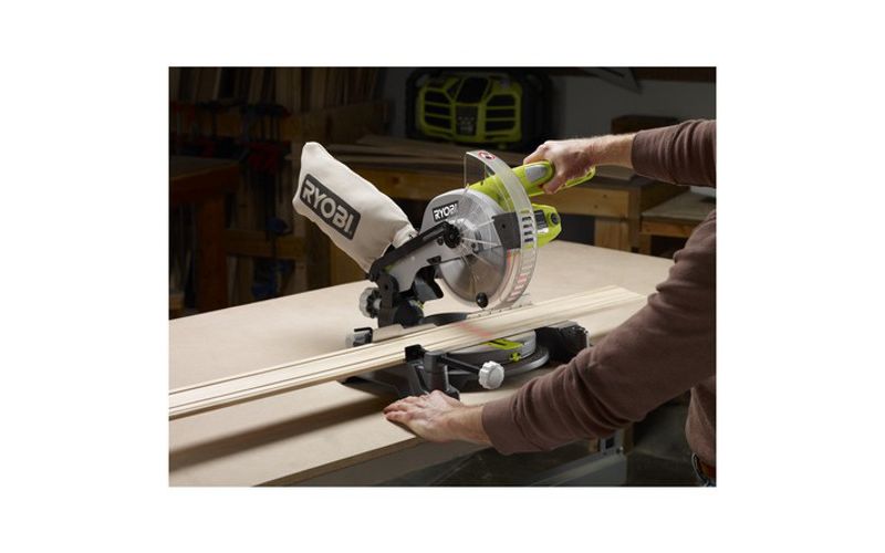 Ryobi ZRTS1143L 9 Amp 7-1/4 in. Miter Saw with EXACTLINE Laser