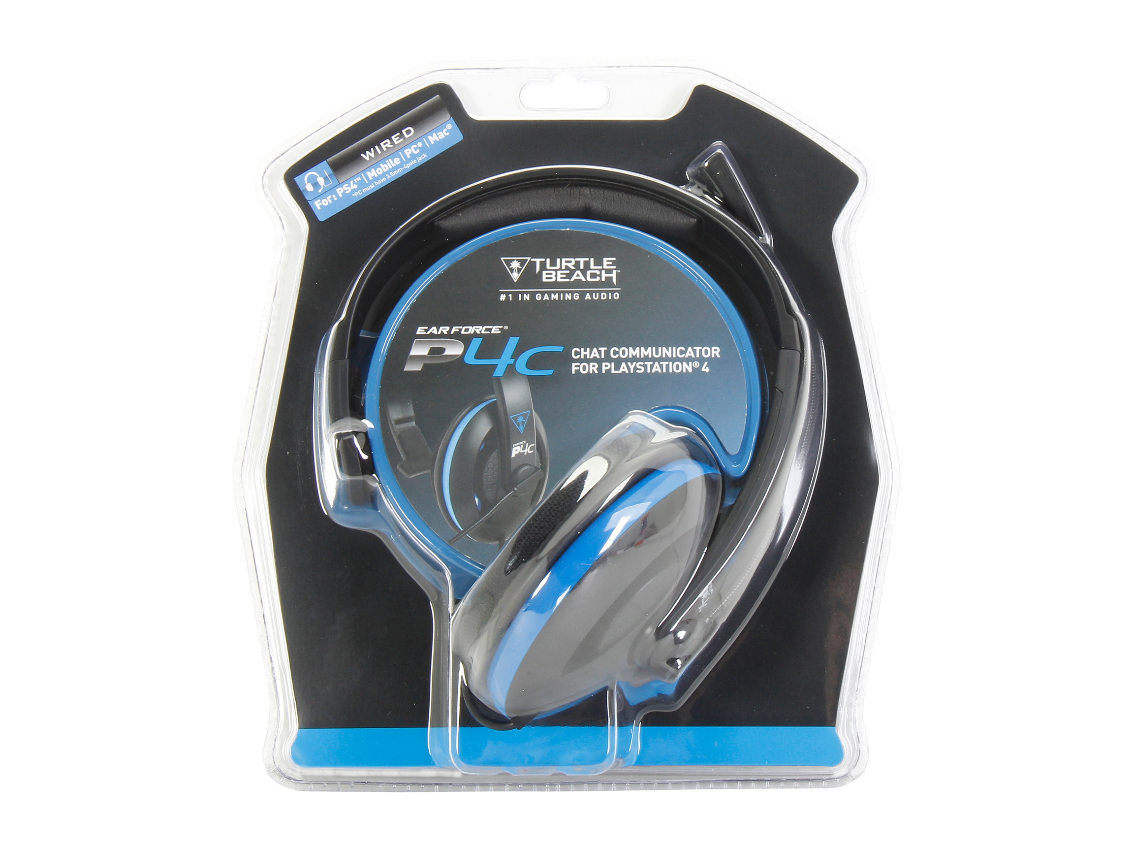 Turtle Beach - Ear Force P4C Chat Communicator Gaming Headset for PlayStation 4