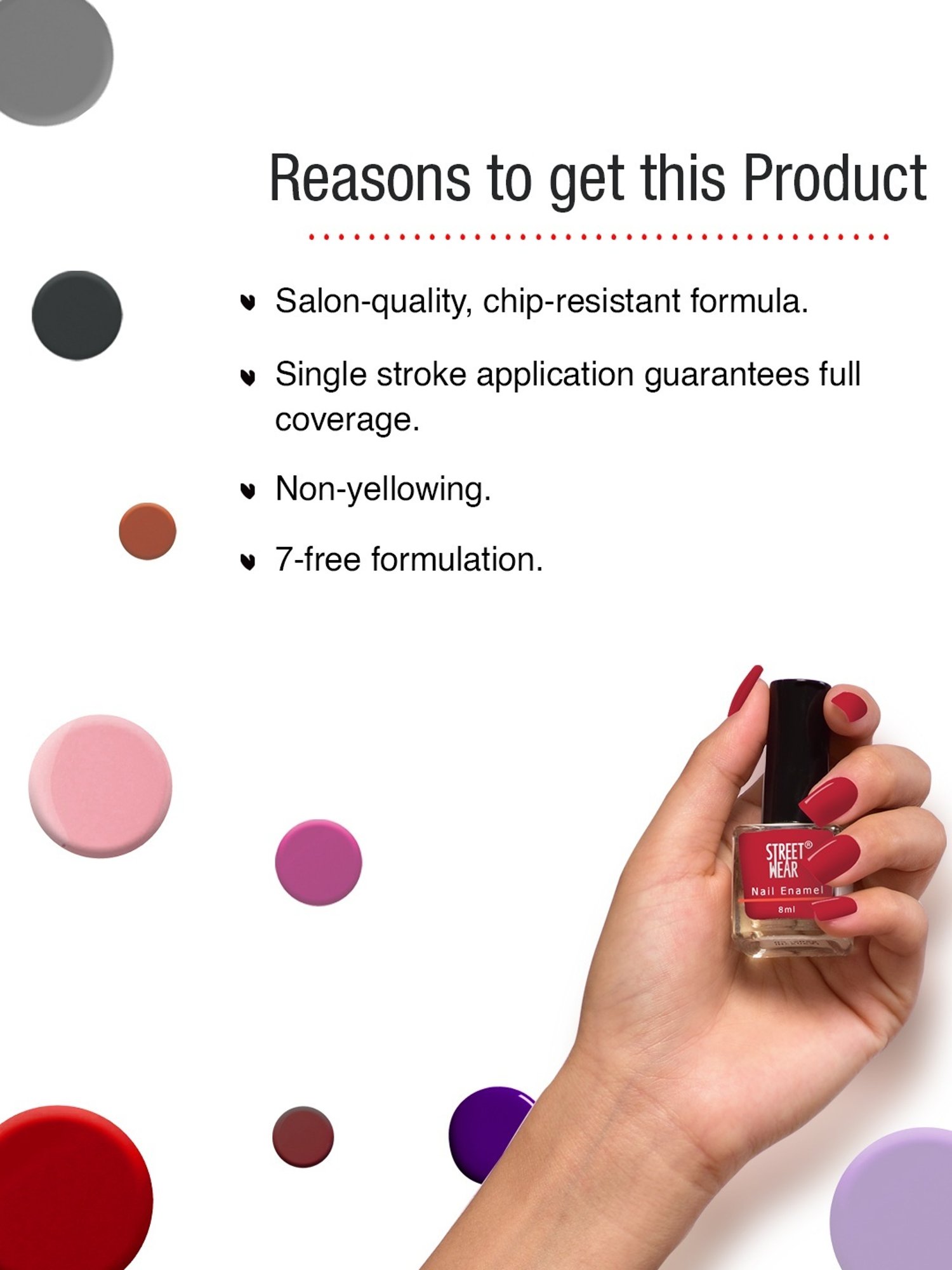 Street Wear Gloss Nail Enamel I Dream - 8 ml