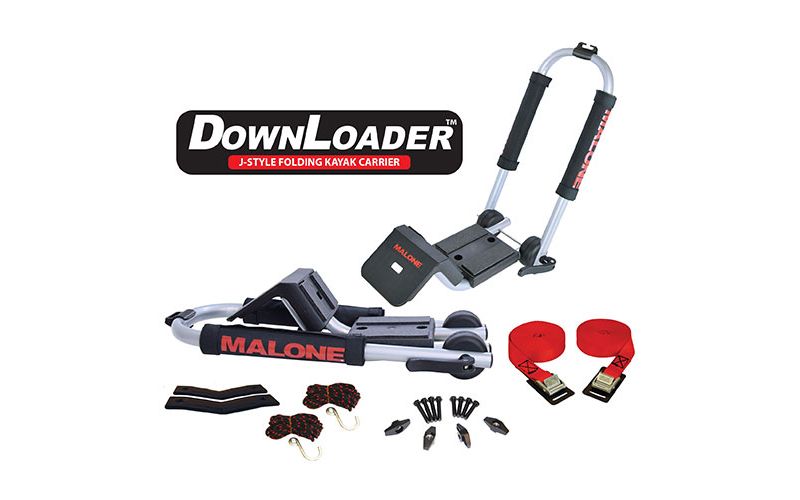 Malone Downloader Folding J-Style Universal Car Rack Kayak Carrier