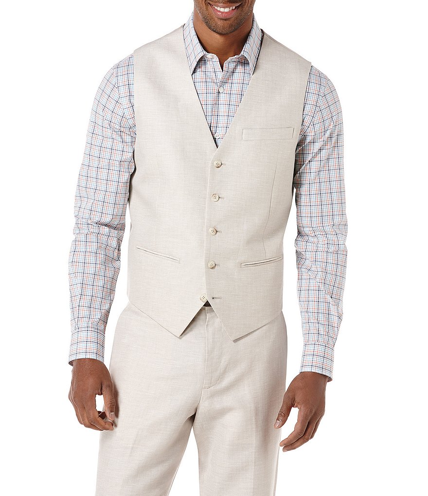 Perry Ellis Solid Suit Separates Vest