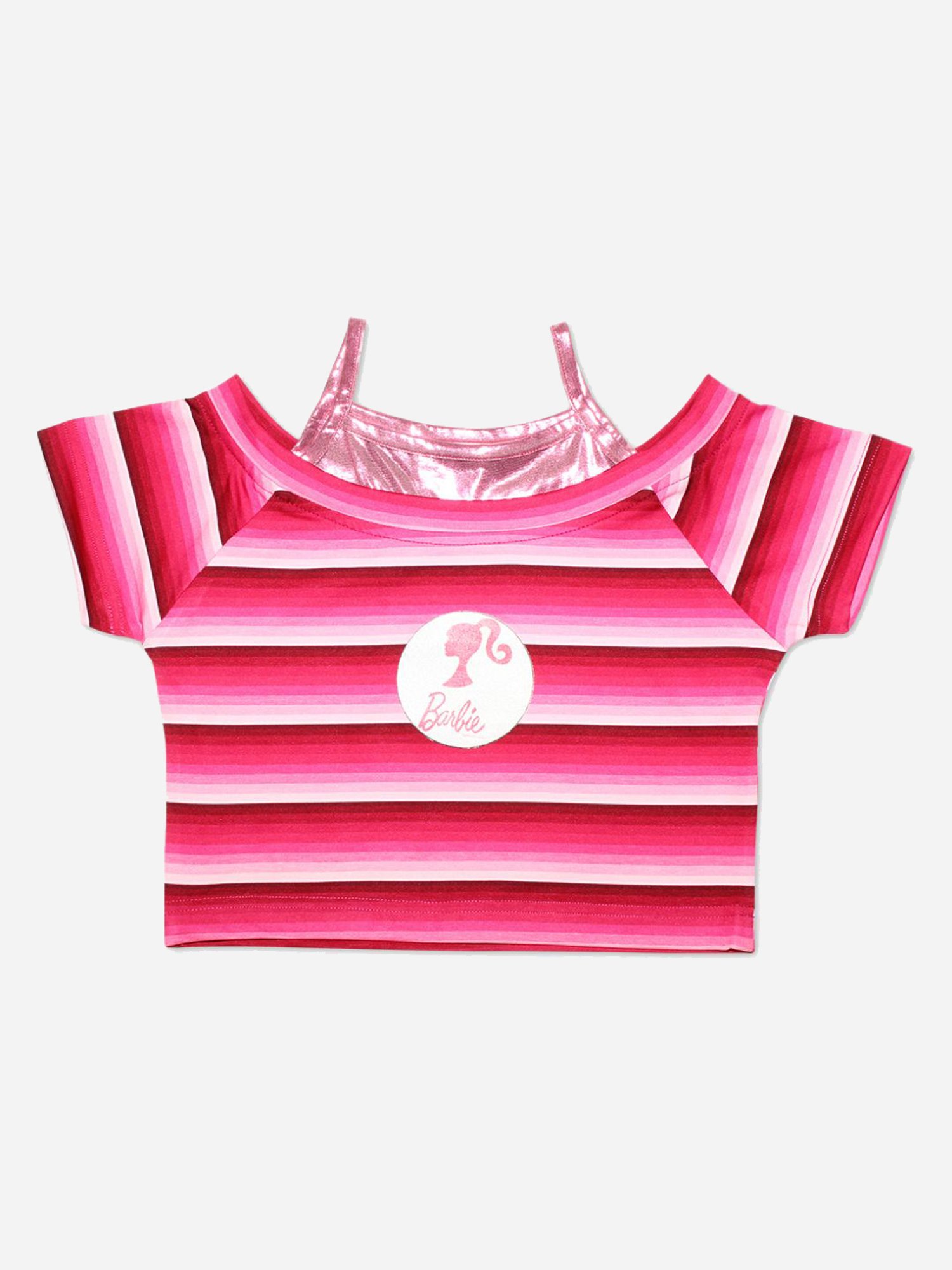 Cutecumber Kids Pink Striped Top