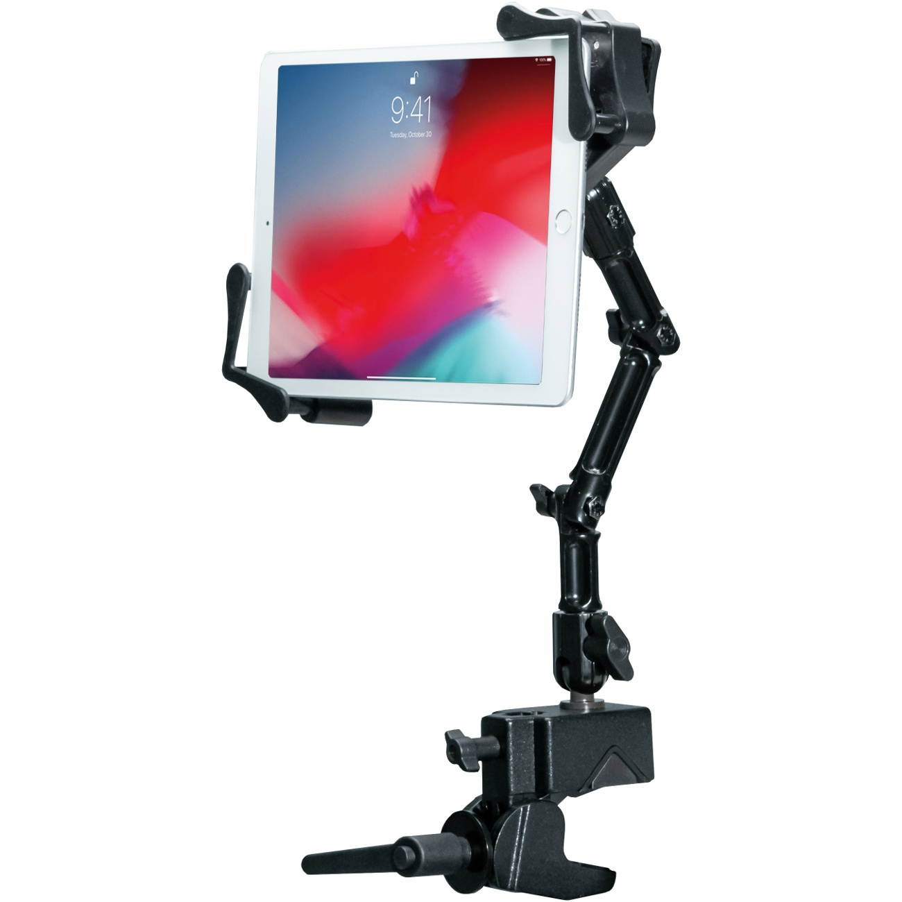 CTA Digital Clamp Mount for Tablet, iPad mini, iPad, iPad Pro
