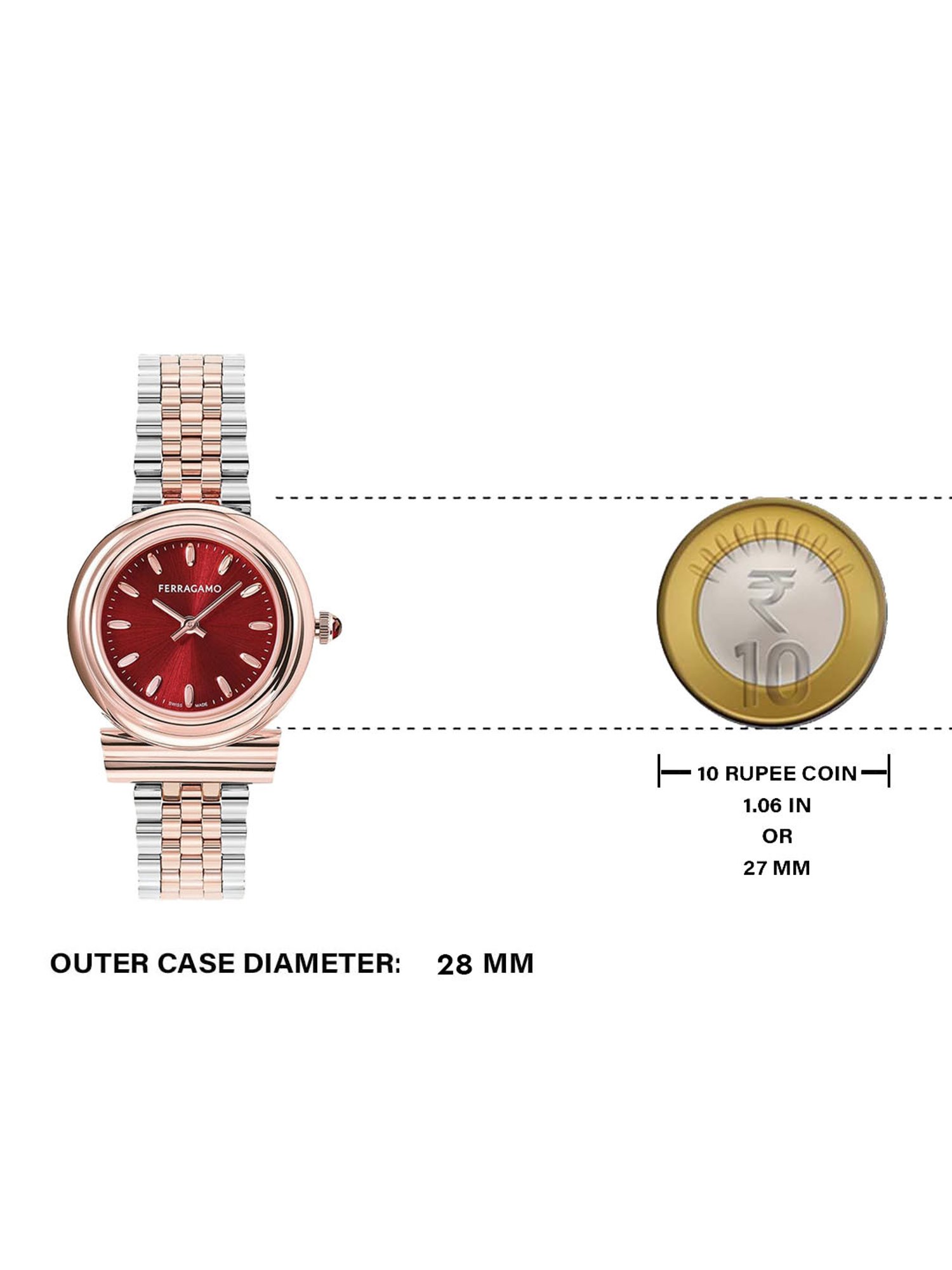 Ferragamo SFMV01323 Analog Watch for Women