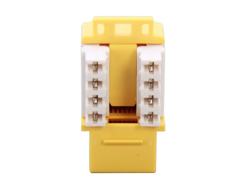 Micro Connectors CAT5 RJ45 Coupler F-F Straight
