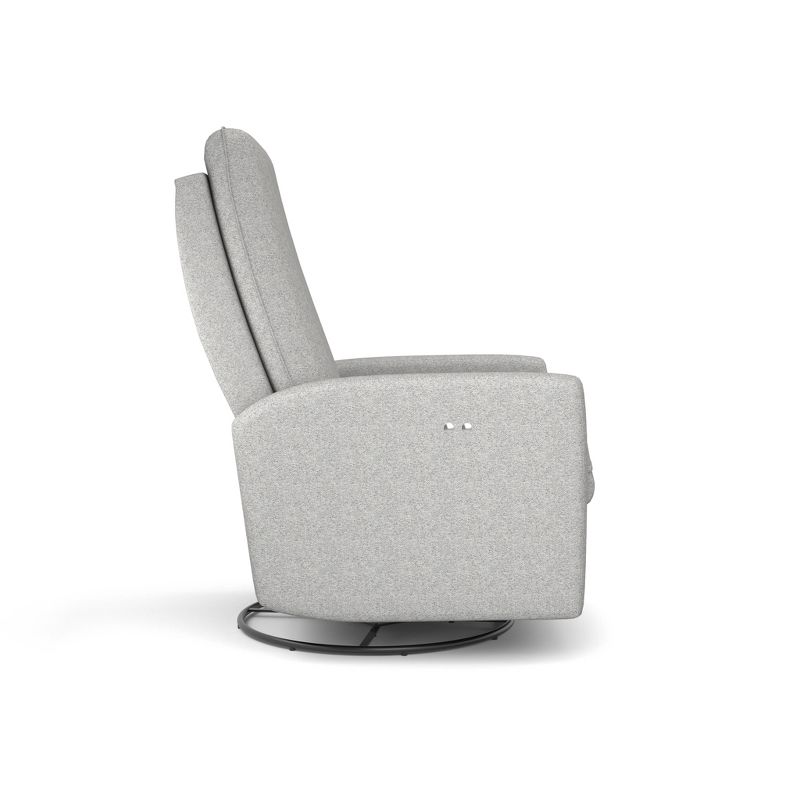 Best Chairs Inc. Calli Power Swivel Glider Recliner - Dove