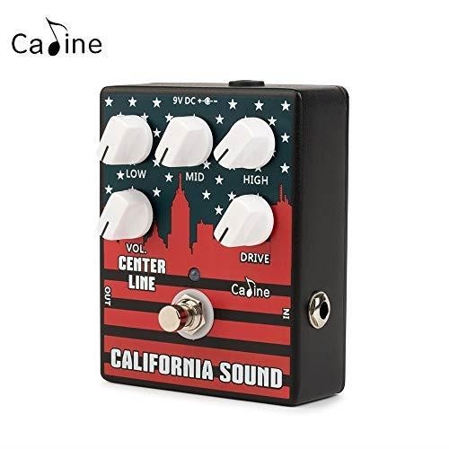 caline cp57 california sound high gain guitar effects pedal acoustic 3band eq guitar distortions true bypass